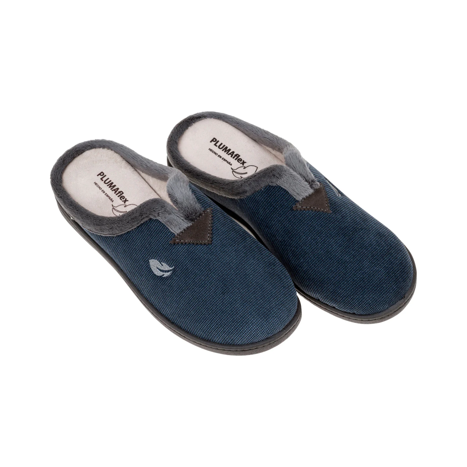 Zapatilla,Plumaflex,Modelo,12248,Azul,Marino,Foto1